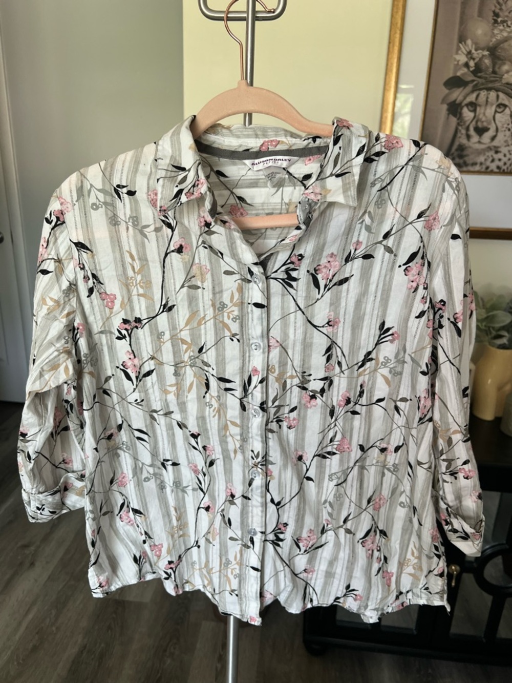Allison Daley Floral Shirt
